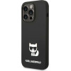 Karl Lagerfeld KLHCP14XSLCTBK iPhone 14 Pro Max 6.7 hardcase black / black Silicone Choupette Body - (KF001128-0)