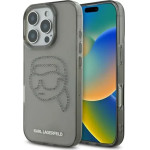 Karl Lagerfeld KLHCP16XHKHDCELK iPhone 16 Pro Max 6.9 black/black hardcase IML Rhinestones Karl Head - (KF002449-0)