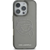 Karl Lagerfeld KLHCP16XHKHDCELK iPhone 16 Pro Max 6.9 black/black hardcase IML Rhinestones Karl Head - (KF002449-0)