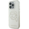 Karl Lagerfeld KLHCP16XHKHDCELT iPhone 16 Pro Max 6.9 transparent hardcase IML Rhinestones Karl Head - (KF002450-0)