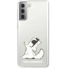 Karl Lagerfeld KLHCS21MCFNRC S21+ G996 hardcase transparent Choupette Fun - (KF000520-0)