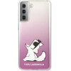 Karl Lagerfeld KLHCS21MCFNRCPI S21+ G996 hardcase rozowy/pink Choupette Fun - (KF000523-0)
