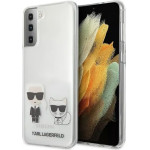 Karl Lagerfeld KLHCS21MCKTR S21+ G996 hardcase Transparent Karl & Choupette - (KF000542-0)