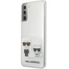 Karl Lagerfeld KLHCS21MCKTR S21+ G996 hardcase Transparent Karl & Choupette - (KF000542-0)