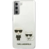 Karl Lagerfeld KLHCS21MCKTR S21+ G996 hardcase Transparent Karl & Choupette - (KF000542-0)