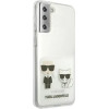 Karl Lagerfeld KLHCS21MCKTR S21+ G996 hardcase Transparent Karl & Choupette - (KF000542-0)