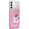 Karl Lagerfeld KLHCS22MCFNRCPI S22+ S906 hardcase rozowy/pink Choupette Eat - (KF000921-0)