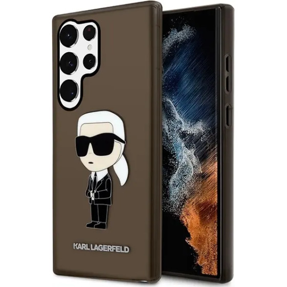 Karl Lagerfeld KLHCS23LHNIKTCK S23 Ultra S918 black/black hardcase Ikonik - (KF001556-0)