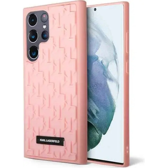 Karl Lagerfeld KLHCS23LRUPKLPP S23 Ultra S918 hardcase pink/pink 3D Monogram - (KF001503-0)