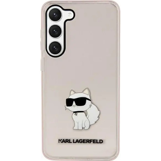 Karl Lagerfeld KLHCS23MHNCHTCP S23+ S916 pink/pink hardcase Ikonik Choupette - (KF001552-0)
