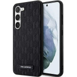 Karl Lagerfeld KLHCS23MSAKLHPK S23+ S916 hardcase black/black Saffiano Mono Metal Logo - (KF001525-0)