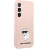 Karl Lagerfeld KLHCS23MSNCHBCP S23+ S916 hardcase pink/pink Silicone Choupette - (KF001496-0)