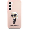 Karl Lagerfeld KLHCS23MSNIKBCP S23+ S916 hardcase pink/pink Silicone Ikonik - (KF001487-0)