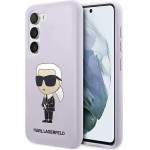 Karl Lagerfeld KLHCS23MSNIKBCU S23+ S916 hardcase purple/purple Silicone Ikonik - (KF001490-0)
