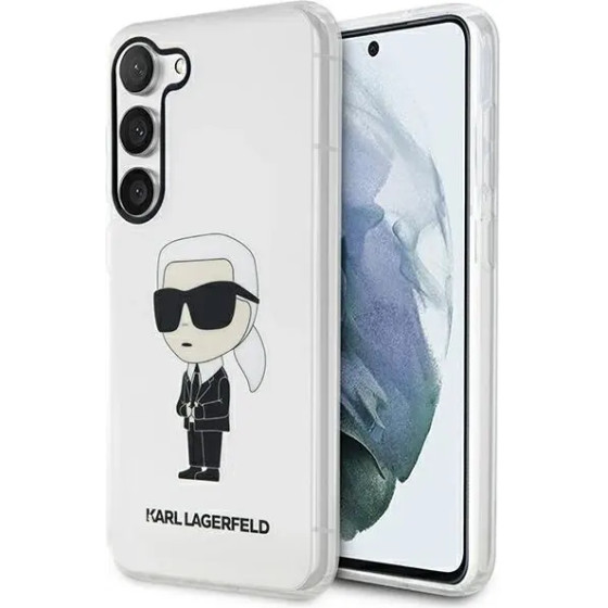 Karl Lagerfeld KLHCS23SHNIKTCT S23 S911 transparent hardcase Ikonik - (KF001557-0)