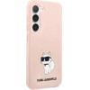 Karl Lagerfeld KLHCS23SSNCHBCP S23 S911 hardcase pink/pink Silicone Choupette - (KF001495-0)