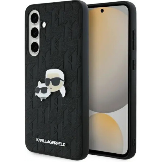 Karl Lagerfeld KLHCS24FEPGKLKCPK Sam S24 FE S721 black/black hardcase Monogram Karl&Chaoupette Head Pin - (KF002421-0)