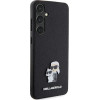 Karl Lagerfeld KLHCS24MPSAKCMPK S24+ S926 hardcase black/black Saffiano Karl & Choupette Metal Pin - (KF001942-0)