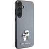 Karl Lagerfeld KLHCS24SPSAKCMPG S24 S921 hardcase gray/gray Saffiano Karl & Choupette Metal Pin - (KF001944-0)