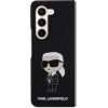Karl Lagerfeld KLHCZFD5SNIKBCK Z Fold5 hardcase black/black Silicone Ikonik - (KF001780-0)