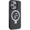 Karl Lagerfeld KLHMP13LHMRSKCK iPhone 13 Pro 6.1 black/black hardcase Ring Stand Karl&Choupette MagSafe - (KF001819-0)