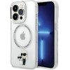 Karl Lagerfeld KLHMP13LHNKCIT iPhone 13 Pro 6.1'' hardcase transparent Iconic Karl&Choupette Magsafe - (KF001648-0)