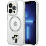 Karl Lagerfeld KLHMP13LHNKCIT iPhone 13 Pro 6.1'' hardcase transparent Iconic Karl&Choupette Magsafe - (KF001648-0)