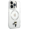 Karl Lagerfeld KLHMP13LHNKCIT iPhone 13 Pro 6.1'' hardcase transparent Iconic Karl&Choupette Magsafe - (KF001648-0)