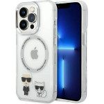 Karl Lagerfeld KLHMP14LHKCT iPhone 14 Pro 6.1 hardcase transparent / transparent Karl & Choupette Aluminum Magsafe - (KF001043-0)