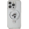 Karl Lagerfeld KLHMP14LHMRSKCH iPhone 14 Pro 6.1 white/white hardcase Ring Stand Karl&Choupette MagSafe - (KF001821-0)