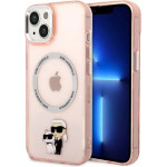 Karl Lagerfeld KLHMP14MHNKCIP iPhone 14 Plus 6.7 hardcase pink/pink Iconic Karl&Choupette Magsafe - (KF001440-0)