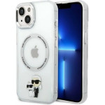 Karl Lagerfeld KLHMP14MHNKCIT iPhone 14 Plus 6.7 hardcase transparent Iconic Karl&Choupette Magsafe - (KF001442-0)