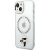 Karl Lagerfeld KLHMP14MHNKCIT iPhone 14 Plus 6.7 hardcase transparent Iconic Karl&Choupette Magsafe - (KF001442-0)