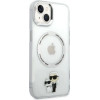 Karl Lagerfeld KLHMP14MHNKCIT iPhone 14 Plus 6.7 hardcase transparent Iconic Karl&Choupette Magsafe - (KF001442-0)