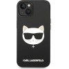 Karl Lagerfeld KLHMP14MSLCHBK iPhone 14 Plus 6.7 hardcase black / black Silicone Choupette Head Magsafe - (KF001050-0)