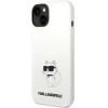 Karl Lagerfeld KLHMP14MSNCHBCH iPhone 14 Plus 6.7 hardcase white/white Silicone Choupette MagSafe - (KF001452-0)