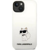 Karl Lagerfeld KLHMP14MSNCHBCH iPhone 14 Plus 6.7 hardcase white/white Silicone Choupette MagSafe - (KF001452-0)