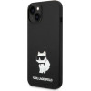Karl Lagerfeld KLHMP14MSNCHBCK iPhone 14 Plus 6.7'' hardcase black/black Silicone Choupette MagSafe - (KF001450-0)