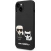 Karl Lagerfeld KLHMP14MSSKCK iPhone 14 Plus 6.7 hardcase black / black Liquid Silicone Karl & Choupette Magsafe - (KF001062-0)