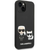 Karl Lagerfeld KLHMP14MSSKCK iPhone 14 Plus 6.7 hardcase black / black Liquid Silicone Karl & Choupette Magsafe - (KF001062-0)