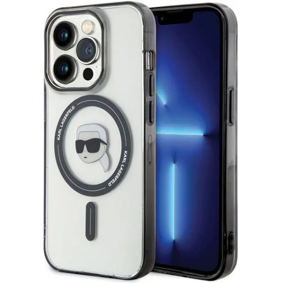 Karl Lagerfeld KLHMP15LHKHNOTK case for iPhone 15 Pro - transparent - (KF001723-0)