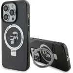 Karl Lagerfeld KLHMP15LHMRSKCK iPhone 15 Pro 6.1 black/black hardcase Ring Stand Karl&Choupette MagSafe - (KF001803-0)