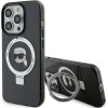 Karl Lagerfeld KLHMP15LHMRSKHK iPhone 15 Pro 6.1 black/black hardcase Ring Stand Karl Head MagSafe - (KF001823-0)
