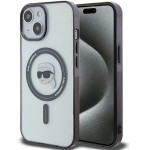 Karl Lagerfeld KLHMP15MHKHNOTK iPhone 15 Plus 6.7 transparent hardcase IML Karl`s Head MagSafe - (KF001764-0)