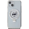 Karl Lagerfeld KLHMP15MHMRSCHH iPhone 15 Plus 6.7 white/white hardcase Ring Stand Choupette Head MagSafe - (KF001832-0)