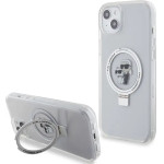 Karl Lagerfeld KLHMP15MHMRSKCH iPhone 15 Plus / 14 Plus 6.7 white/white hardcase Ring Stand Karl&Choupette MagSafe - (KF001810-0)