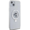 Karl Lagerfeld KLHMP15MHMRSKCH iPhone 15 Plus / 14 Plus 6.7 white/white hardcase Ring Stand Karl&Choupette MagSafe - (KF001810-0)