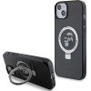 Karl Lagerfeld KLHMP15MHMRSKCK iPhone 15 Plus 6.7black/black hardcase Ring Stand Karl&Choupette MagSafe - (KF001802-0)