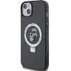 Karl Lagerfeld KLHMP15MHMRSKCK iPhone 15 Plus 6.7black/black hardcase Ring Stand Karl&Choupette MagSafe - (KF001802-0)