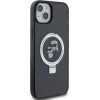 Karl Lagerfeld KLHMP15MHMRSKCK iPhone 15 Plus 6.7black/black hardcase Ring Stand Karl&Choupette MagSafe - (KF001802-0)